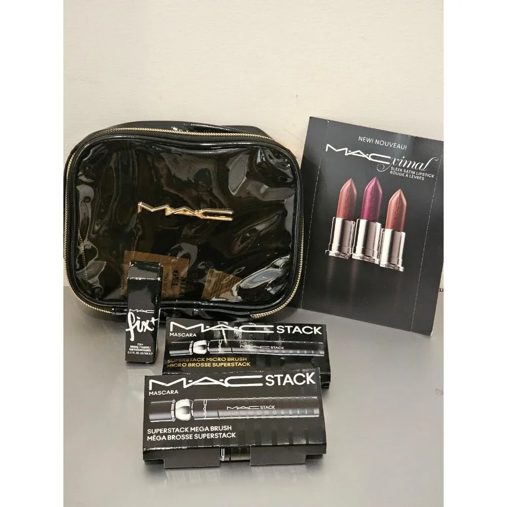 New Mac beauty products and beauty bag set